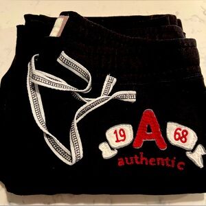 Abercrombie retro look (“Free Spirit” brand) black jrs M lounge pant / jogger
